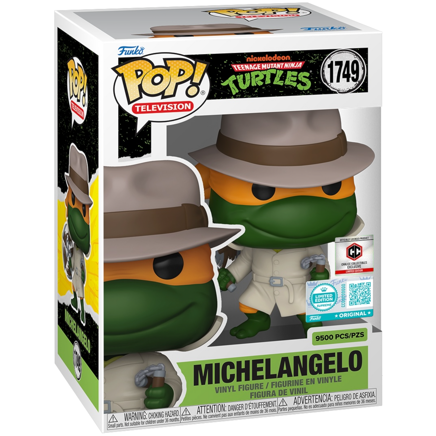 1749 Teenage Mutant Ninja Turtles: Michelangelo (LE 9500) (Exclusive)