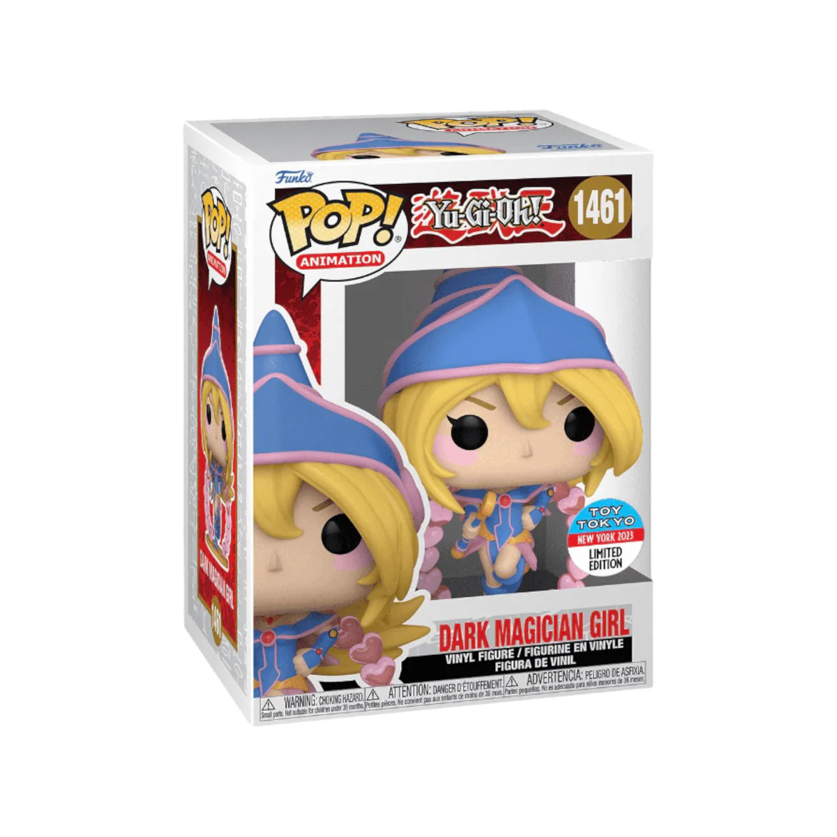 1461 Yu-Gi-Oh!: Dark Magician Girl (w/ Hearts) - NYCC 2023 Toy Tokyo Exclusive
