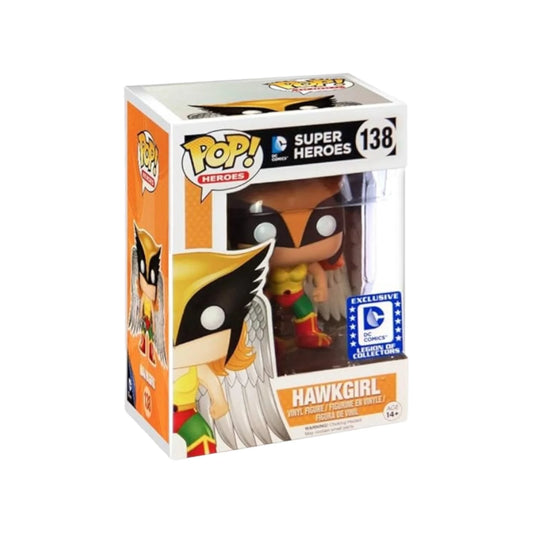 138 Super Heroes : Hawkgirl (Exclusive) *DAMAGE*
