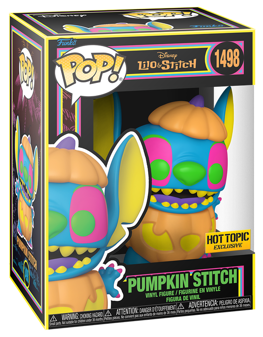 1498 Disney Lilo & Stitch : Pumpkin Stitch (Exclusive)