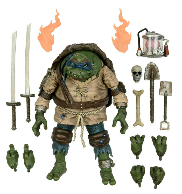 NECA Teenaged Mutant Ninja Turtles X Universal Monsters: Leonardo as The Hunchback