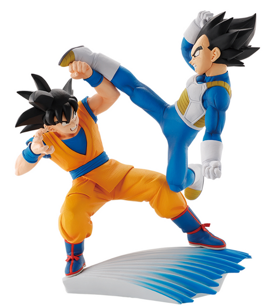 Bandai Dragon Ball DAIMA - Son Goku vs Vegeta ICHIBANSHO Figure