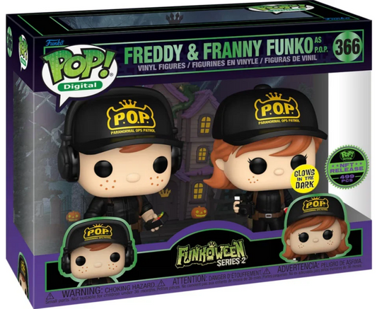 *NON-MINT* 366 Funkoween Series 2 : Freddy & Franny Funko as P.O.P. NFT
