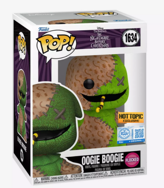 1634 Nightmare Before Christmas: Oogie Boogie Flocked Exclusive