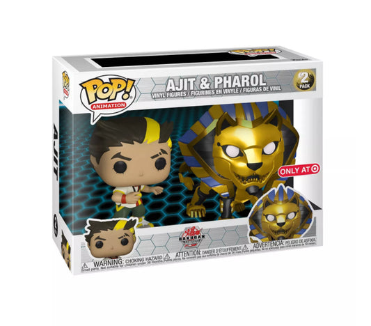 2 Pack Bakugan : Ajit & Pharol (Exclusive)