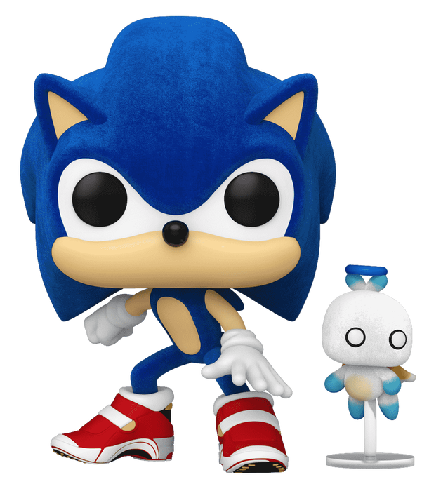 1036 Sonic the Hedgehog : Sonic with Hero Chao (Flocked) (Exclusive)