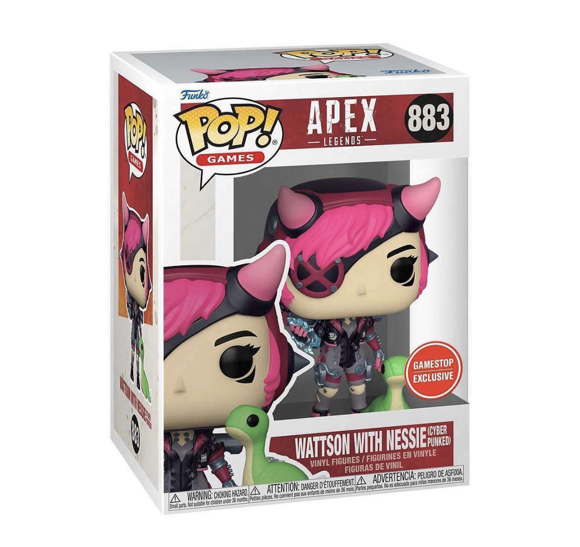 883 Apex Legends: Wattson with Nessie (Cyber Punked) (Exclusive)