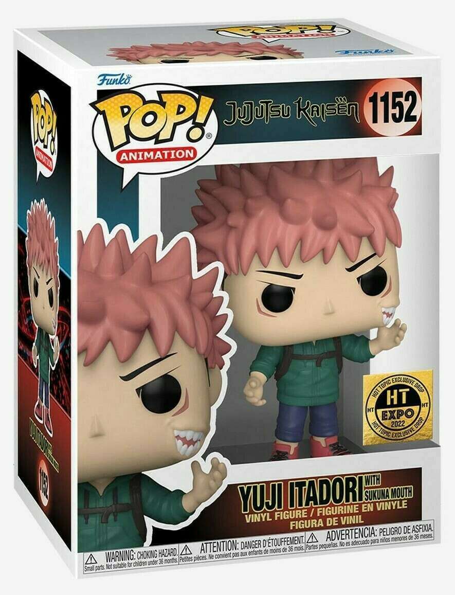 1152 Jujutsu Kaisen: Yuji Itadori with Sukuna Mouth Exclusive