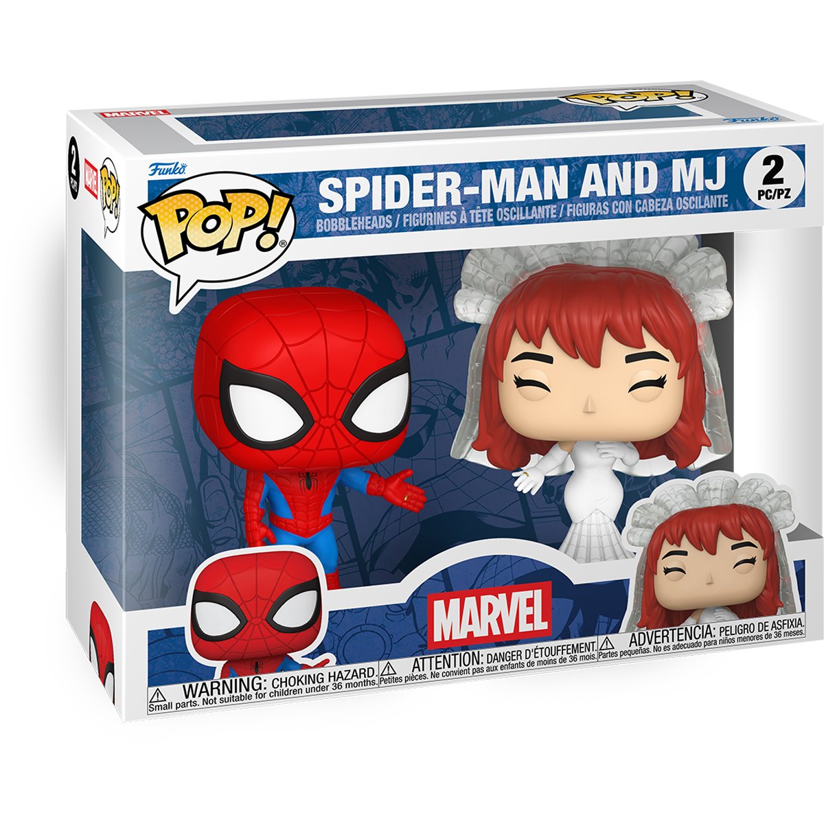 2-Pack Spider-Man and Mary Jane (Comic)