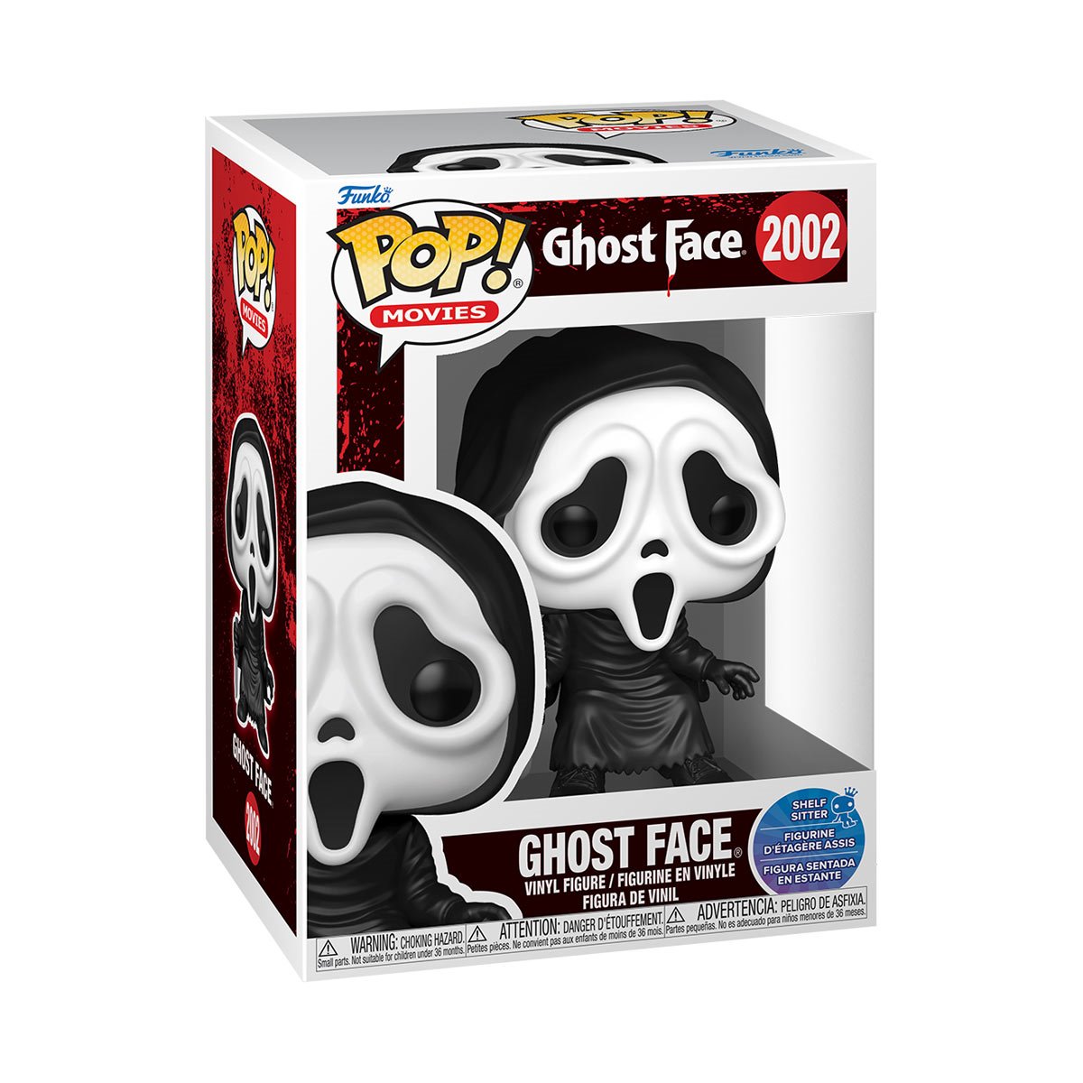 2002 Ghost Face: Ghost Face Shelf Sitter