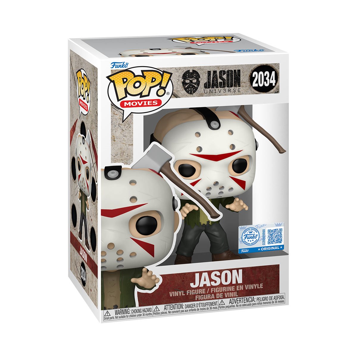 2034 Jason Universe: Jason with Axe Head - Entertainment Earth Exclusive: