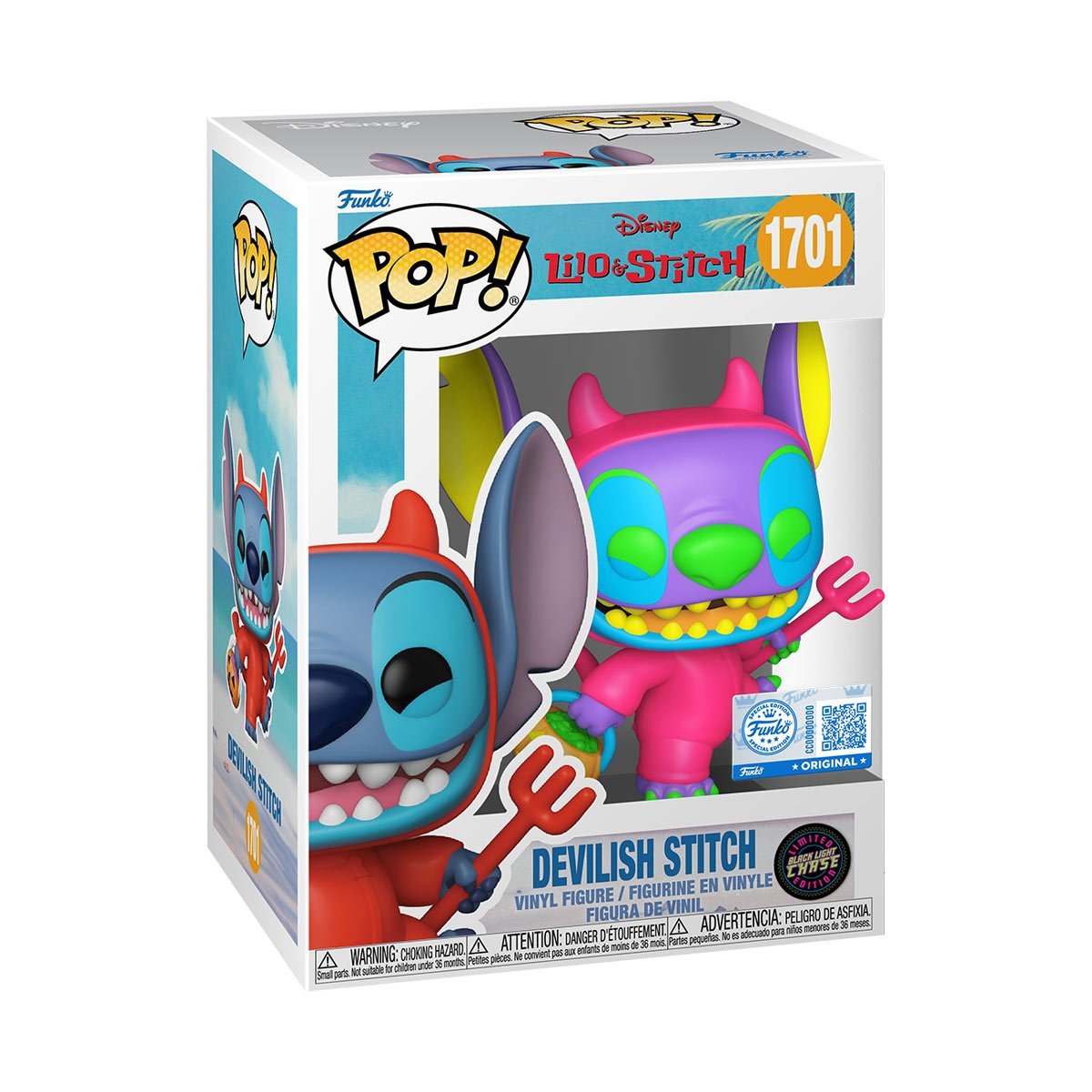 1701 Lilo & Stitch: Devilish Stitch - Entertainment Earth Exclusive Common & Chase Bundle