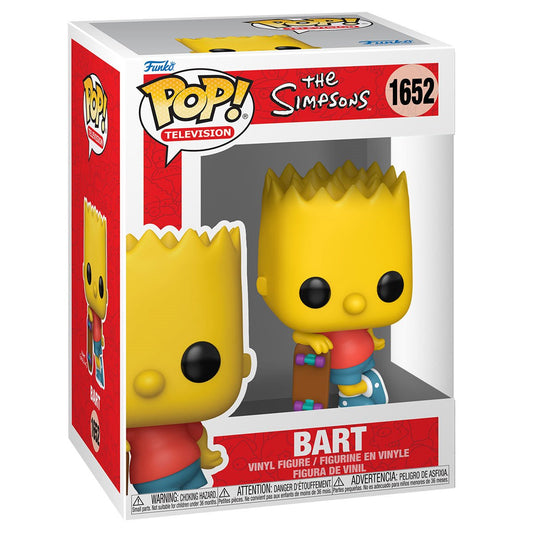 1652 The Simpsons: Bart Simpson with Skateboard