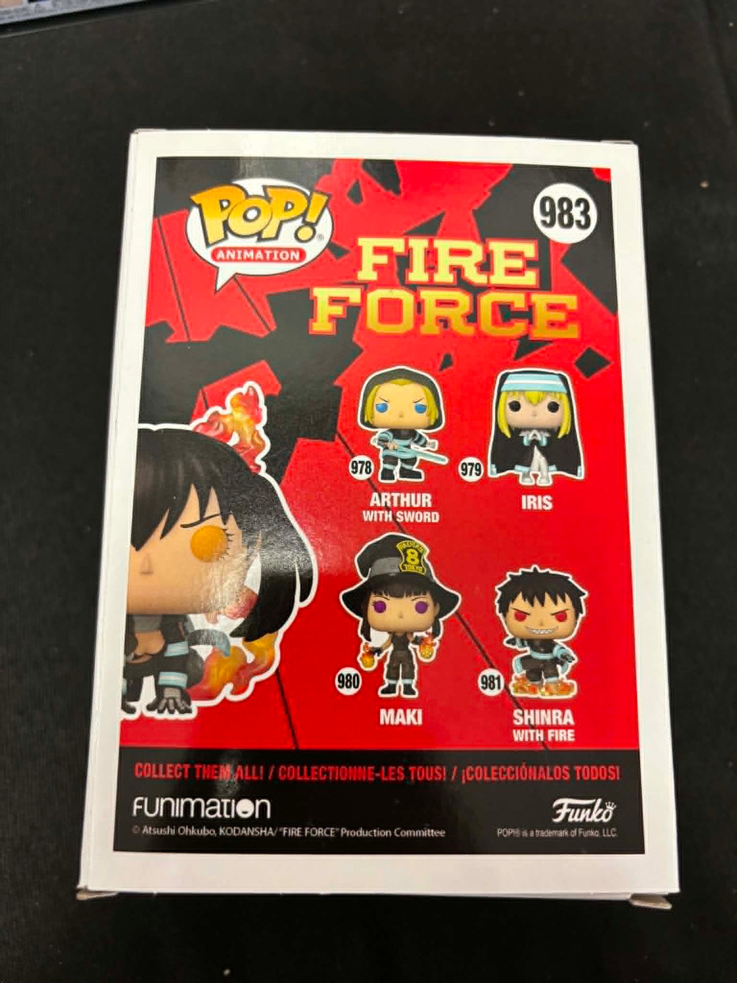 983 Fire Force: Tamaki GITD Signed by Jad Saxton