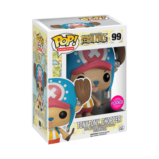 99 One Piece: Tony Tony Chopper Flocked