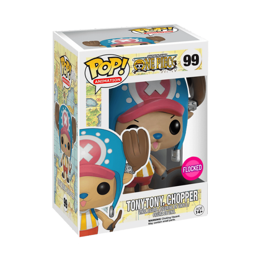 99 One Piece: Tony Tony Chopper Flocked