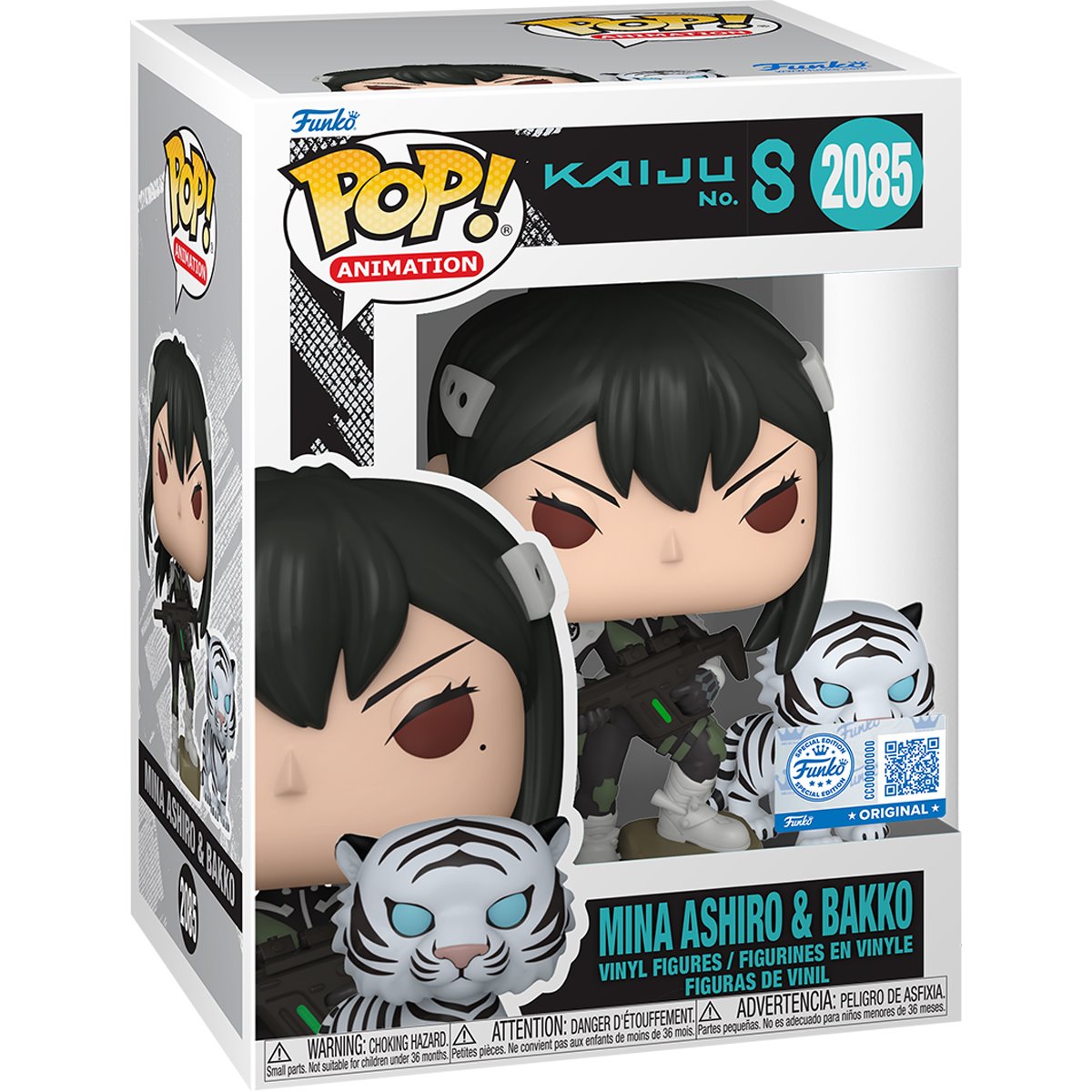 2085 Kaiju No. 8 : Mina Ashiro & Bakko - Entertainment Earth Exclusive