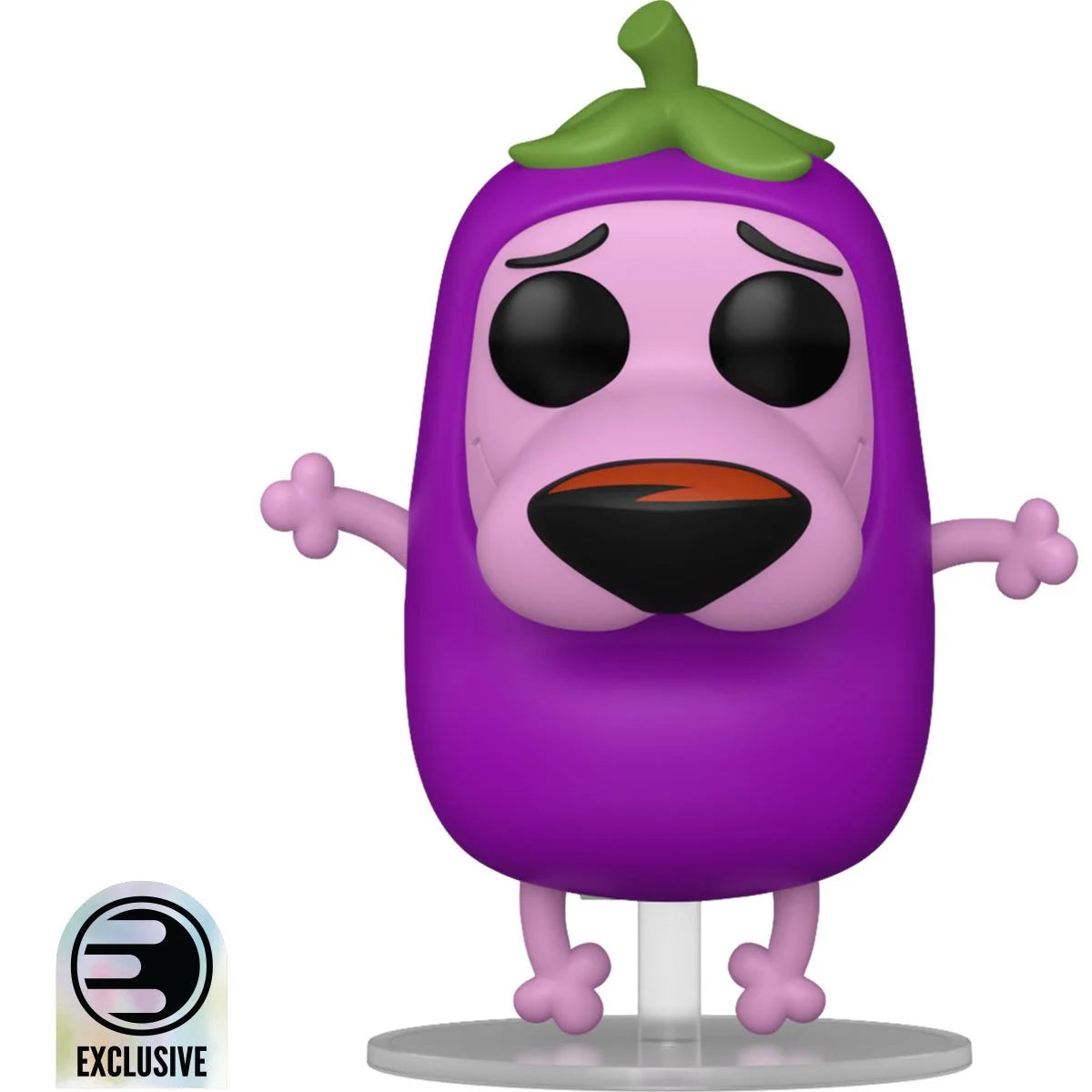2009 Courage the Cowardly Dog: The Great Eggplant Courage - Entertainment Earth Exclusive