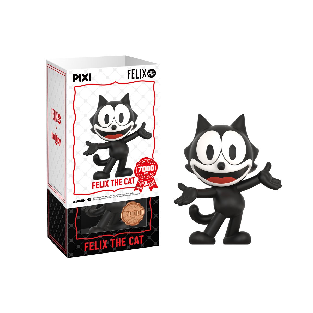 Thrilljoy PIX: Felix The Cat Smiling 7000LE