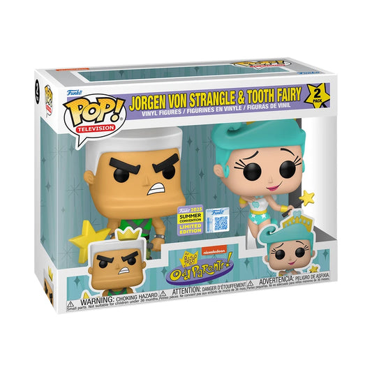 2 pack The Fairly Odd Parents : Jorgan Von Strangle And Tooth Fairy Exclusive