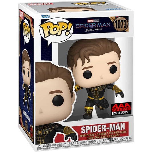 1073 Spider-Man No Way Home: Spider-Man Unmasked Black Suit Exclusive