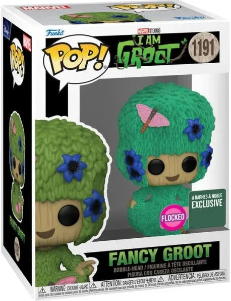 1191 I Am Groot: Fancy Groot (Flocked) (Exclusive)