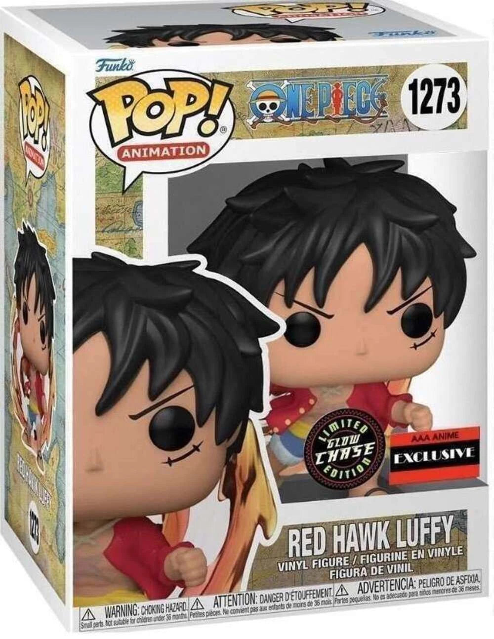 1273 One Piece: Red Hawk Luffy Exclusive Chase