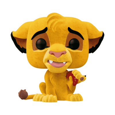 496 Funko Pop! Disney Lion King : Flocked Simba