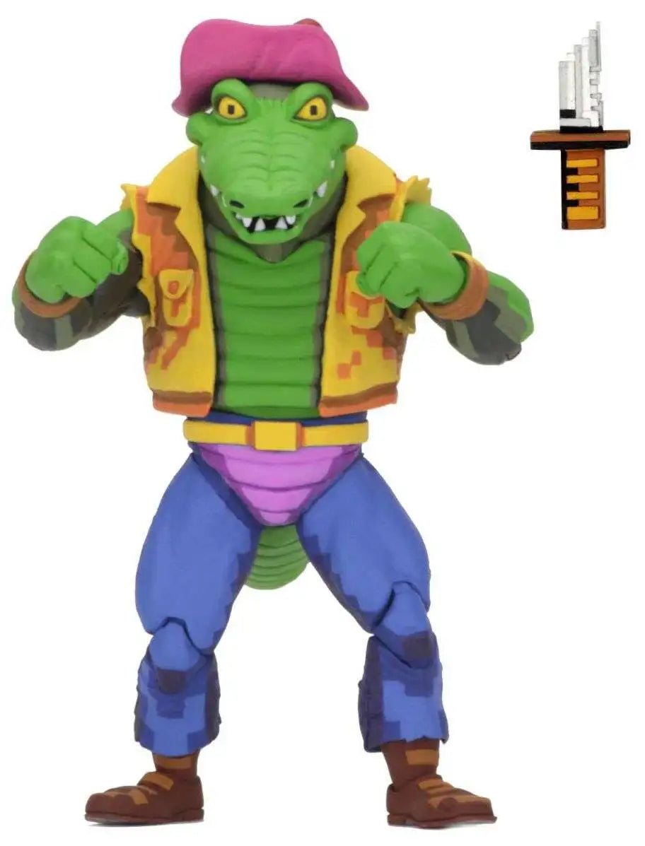 NECA Teenage Mutant Ninja Turtles Turtles in Time Series 2 Leatherhead Action Figure